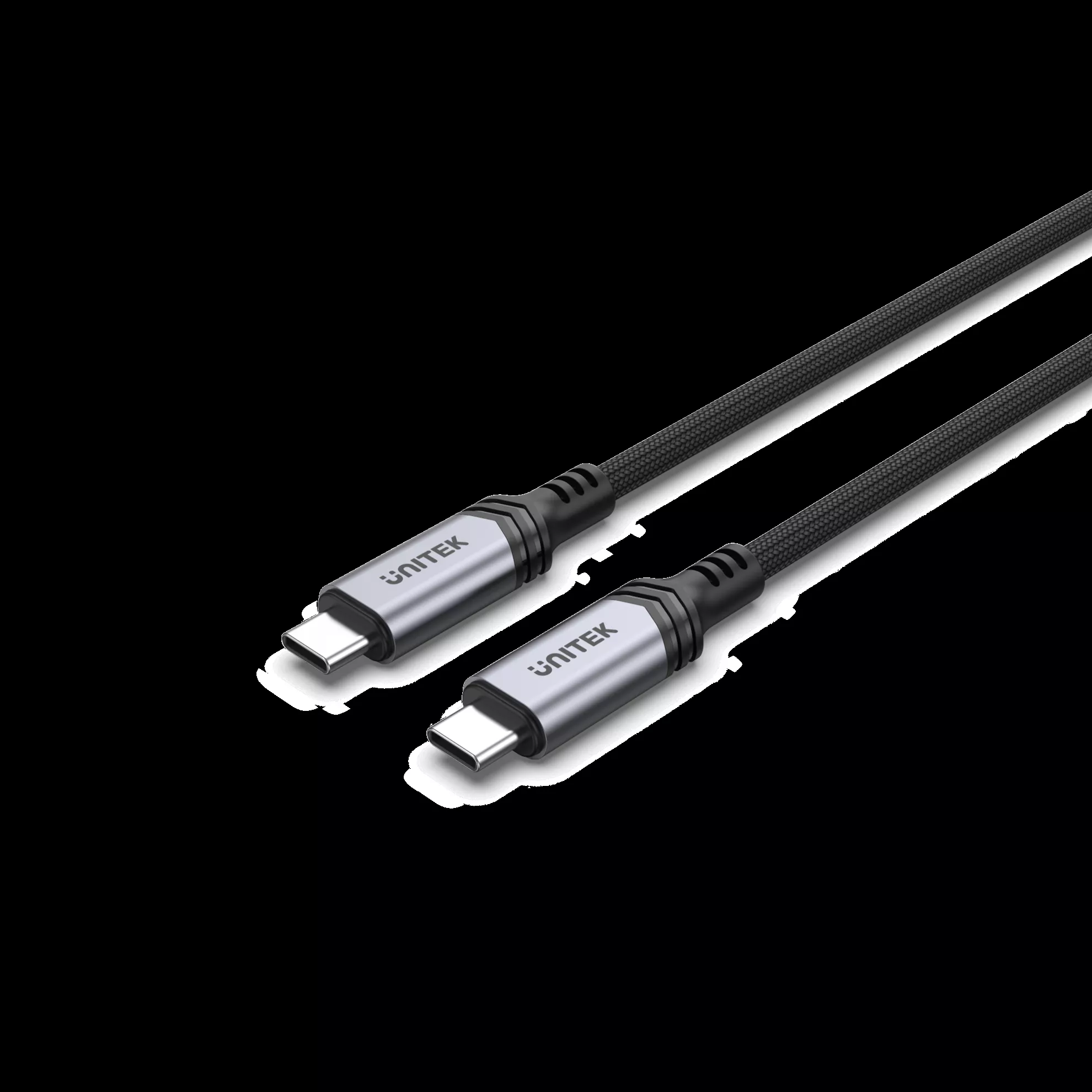 UNITEK 2M USB-C to USB-C Cable. Supports Thunderbolt 3, 240W Super Speed Fast Charging, 40Gbps Data, &amp; &amp; 8K@60Hz Res.